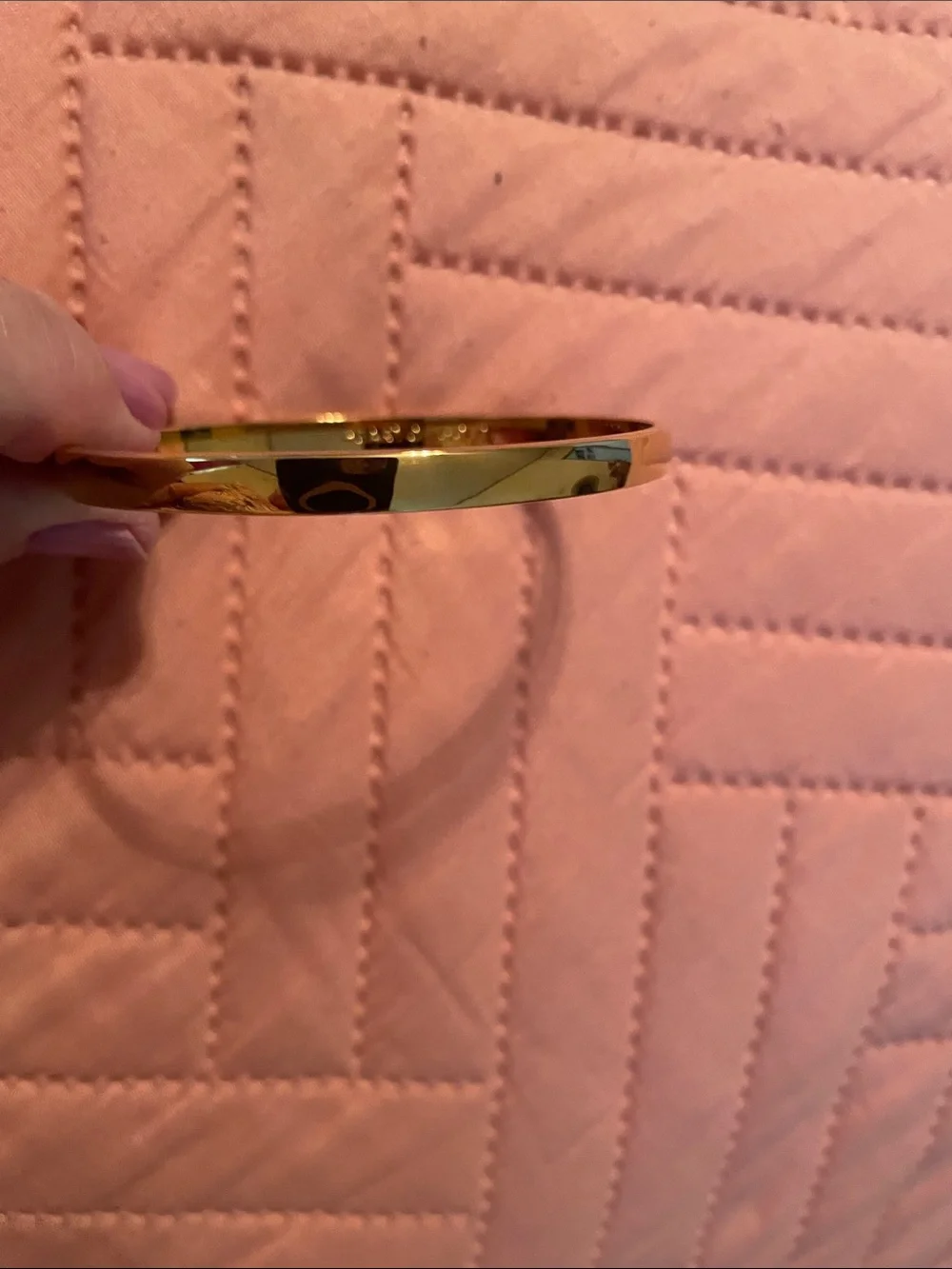 kate spade Gold Tone Bangle Bracelet Like NEW